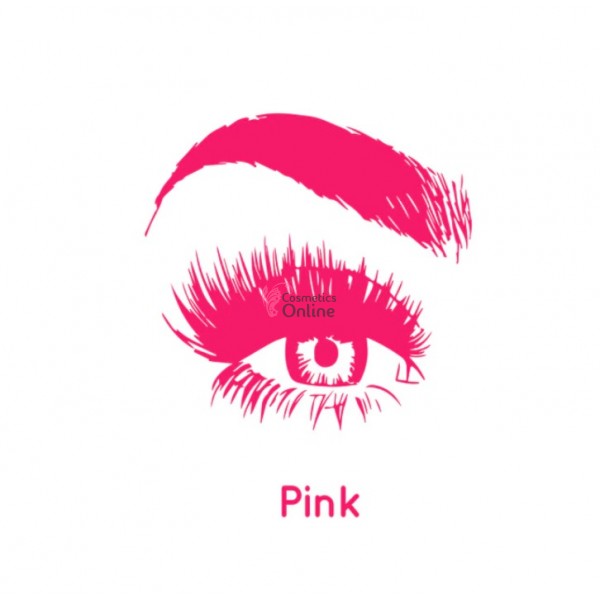 Sablon sticker de perete pentru salon de infrumusetare - J052XL - Make-Up Beauty Roz